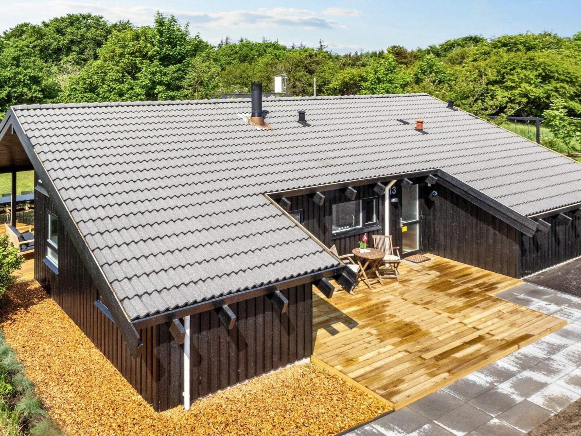 8 Person Holiday Home In Bindslev Eksteriør billede
